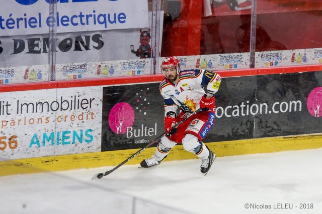 Photo hockey match Amiens  - Grenoble  le 19/03/2019