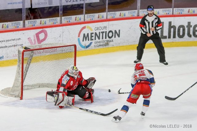 Photo hockey match Amiens  - Grenoble  le 19/03/2019