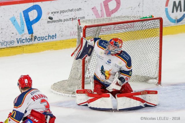 Photo hockey match Amiens  - Grenoble  le 19/03/2019
