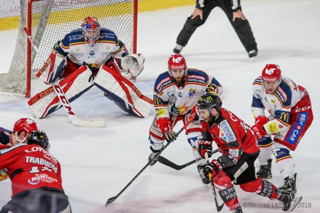 Photo hockey match Amiens  - Grenoble  le 19/03/2019
