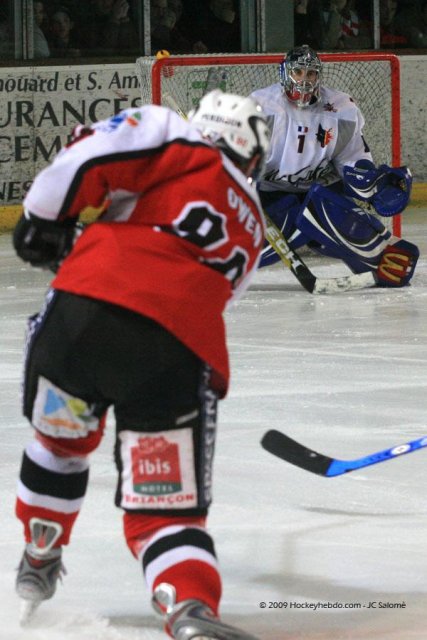 Photo hockey match Briançon  - Grenoble  le 25/03/2009