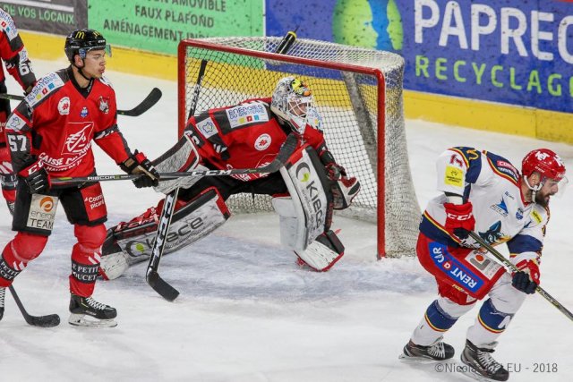 Photo hockey match Amiens  - Grenoble  le 20/03/2019