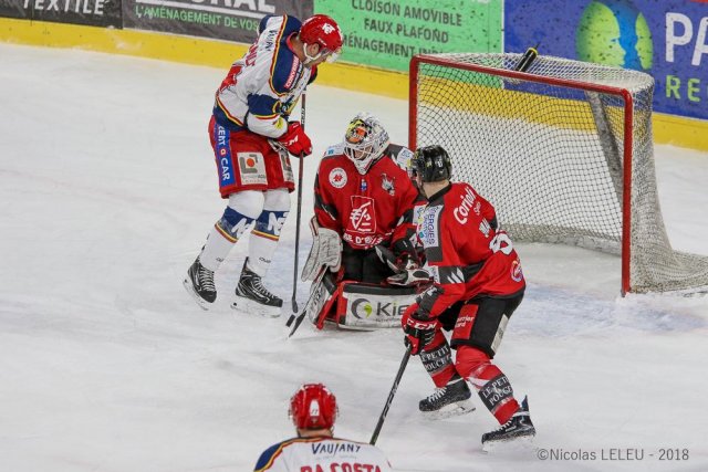 Photo hockey match Amiens  - Grenoble  le 20/03/2019