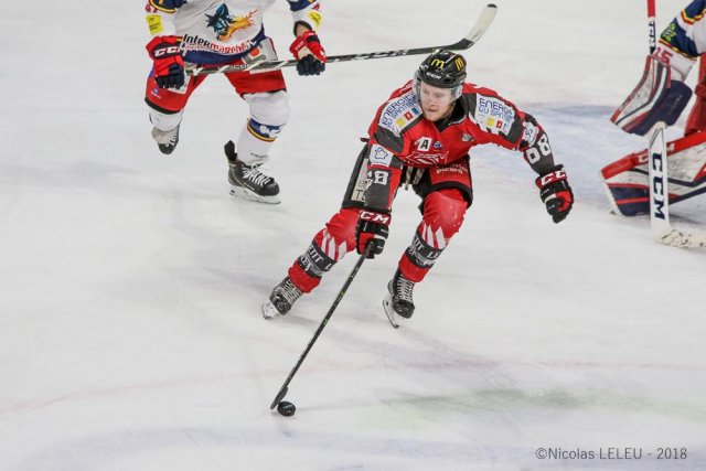 Photo hockey match Amiens  - Grenoble  le 20/03/2019