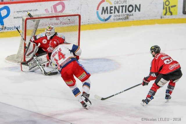 Photo hockey match Amiens  - Grenoble  le 20/03/2019