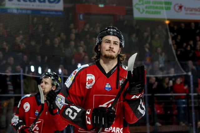 Photo hockey match Amiens  - Grenoble  le 20/03/2019