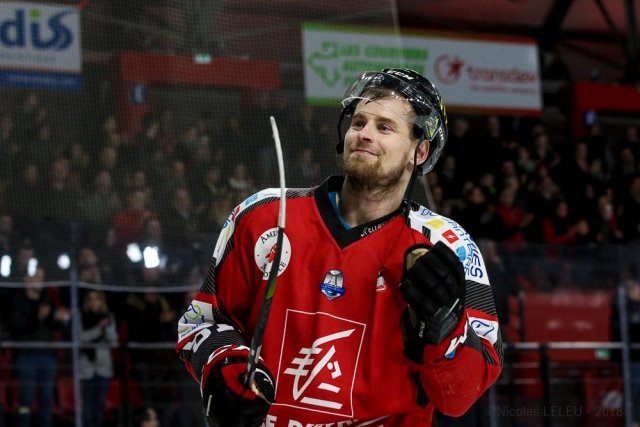 Photo hockey match Amiens  - Grenoble  le 20/03/2019