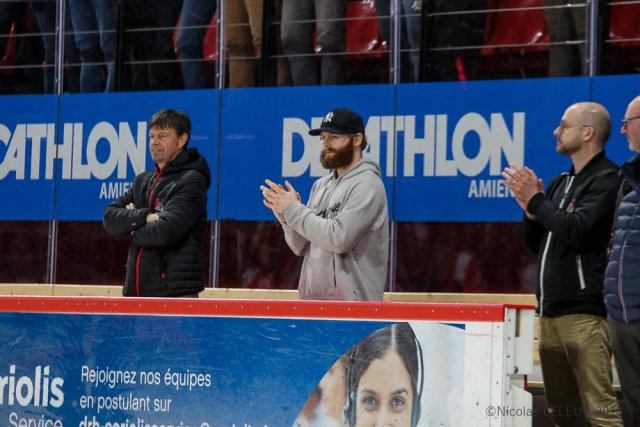 Photo hockey match Amiens  - Grenoble  le 20/03/2019