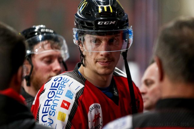 Photo hockey match Amiens  - Grenoble  le 20/03/2019
