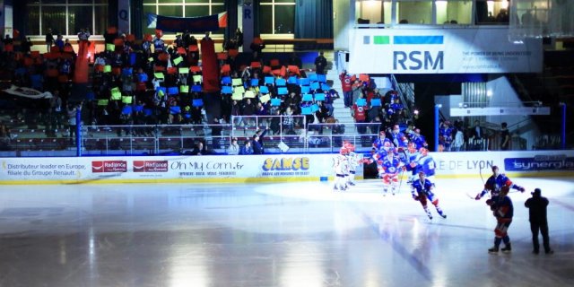Photo hockey match Lyon - Strasbourg  le 22/03/2019