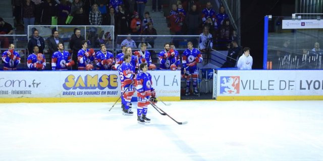 Photo hockey match Lyon - Strasbourg  le 22/03/2019