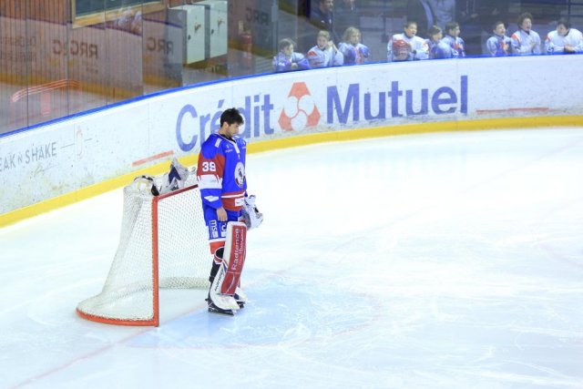Photo hockey match Lyon - Strasbourg  le 22/03/2019
