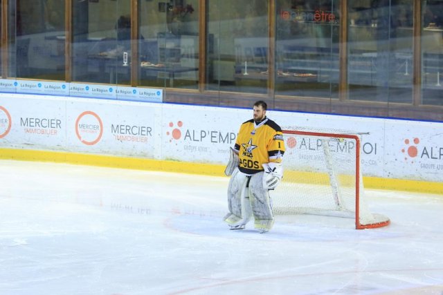 Photo hockey match Lyon - Strasbourg  le 22/03/2019