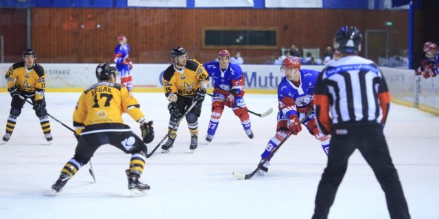 Photo hockey match Lyon - Strasbourg  le 22/03/2019