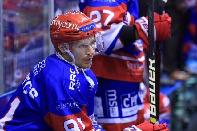 Photo hockey match Lyon - Strasbourg  le 22/03/2019