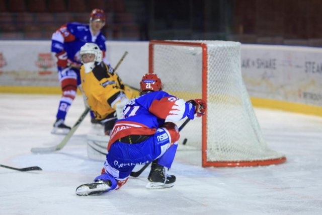 Photo hockey match Lyon - Strasbourg  le 22/03/2019