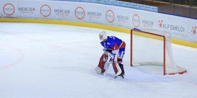 Photo hockey match Lyon - Strasbourg  le 22/03/2019
