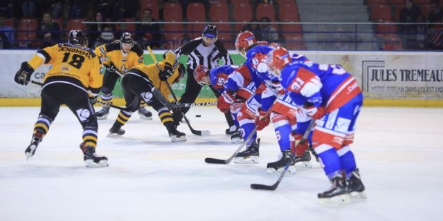 Photo hockey match Lyon - Strasbourg  le 22/03/2019