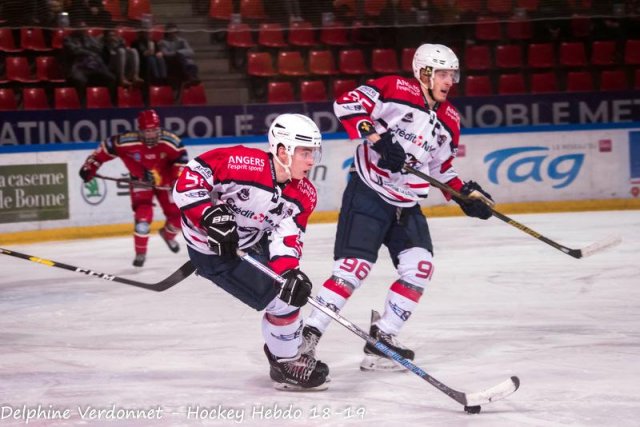 Photo hockey reportage 1/2 finale U20 - Grenoble vs Angers