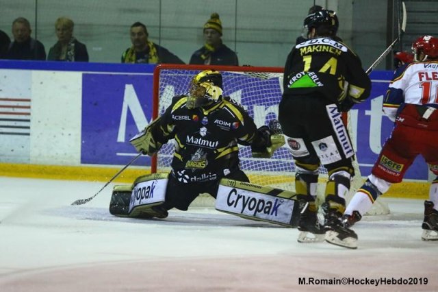 Photo hockey match Rouen - Grenoble  le 29/03/2019