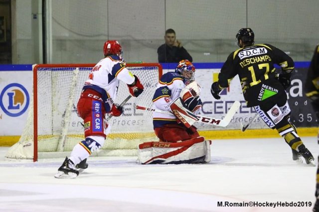 Photo hockey match Rouen - Grenoble  le 29/03/2019