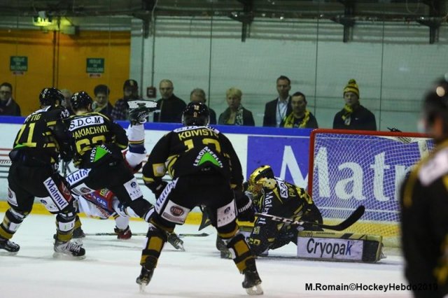 Photo hockey match Rouen - Grenoble  le 29/03/2019