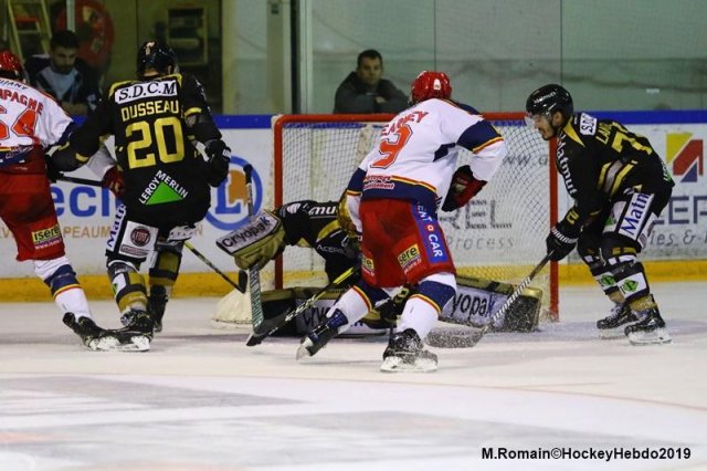 Photo hockey match Rouen - Grenoble  le 29/03/2019