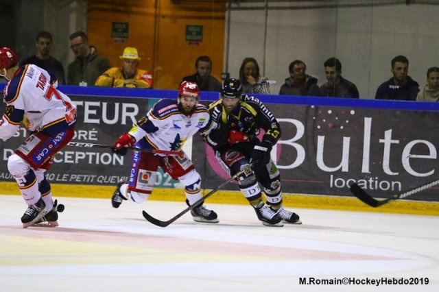 Photo hockey match Rouen - Grenoble  le 29/03/2019