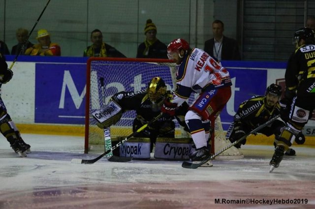 Photo hockey match Rouen - Grenoble  le 29/03/2019