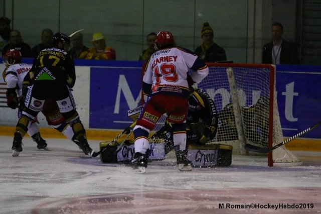 Photo hockey match Rouen - Grenoble  le 29/03/2019