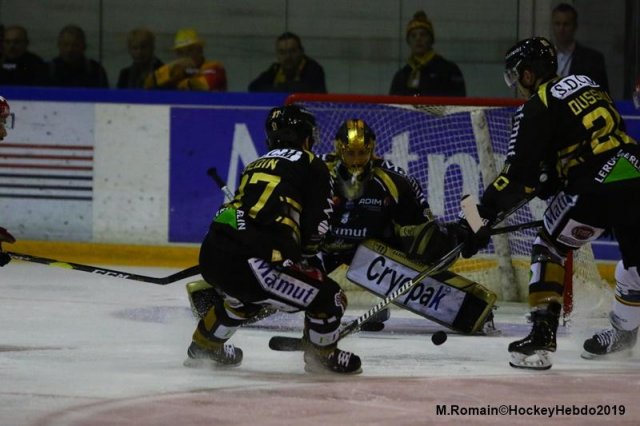Photo hockey match Rouen - Grenoble  le 29/03/2019