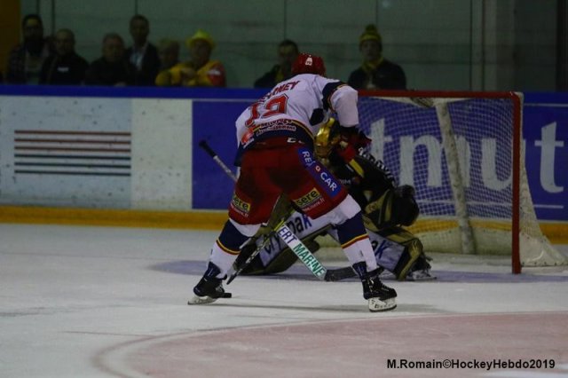 Photo hockey match Rouen - Grenoble  le 29/03/2019
