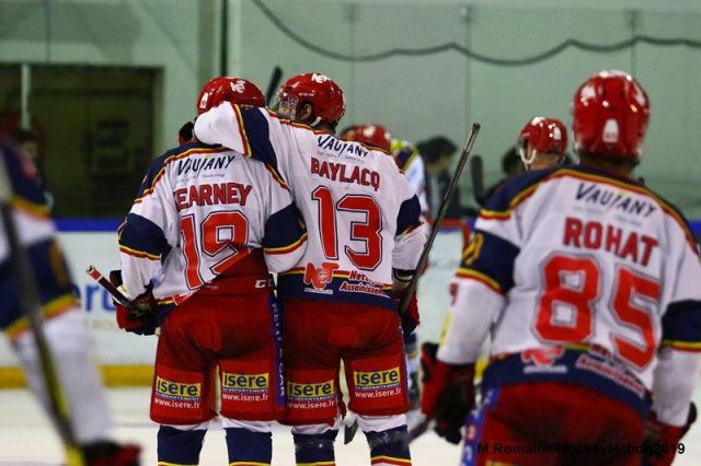Photo hockey match Rouen - Grenoble  le 29/03/2019