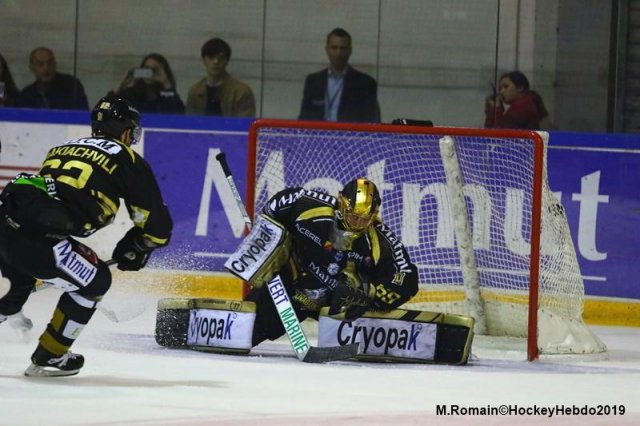 Photo hockey match Rouen - Grenoble  le 30/03/2019