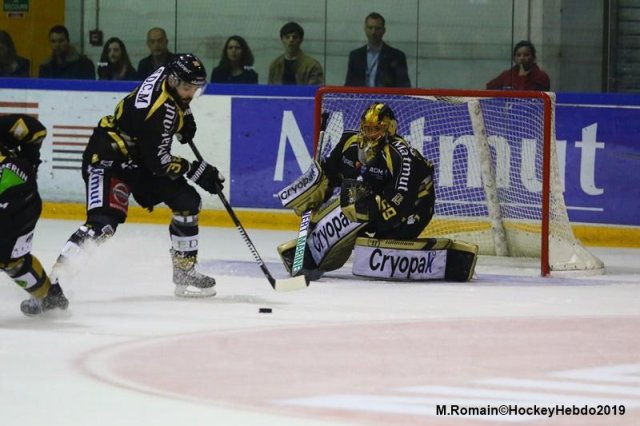 Photo hockey match Rouen - Grenoble  le 30/03/2019