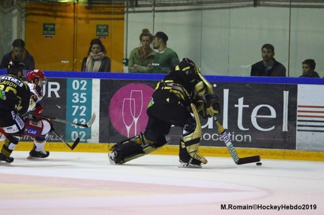 Photo hockey match Rouen - Grenoble  le 30/03/2019