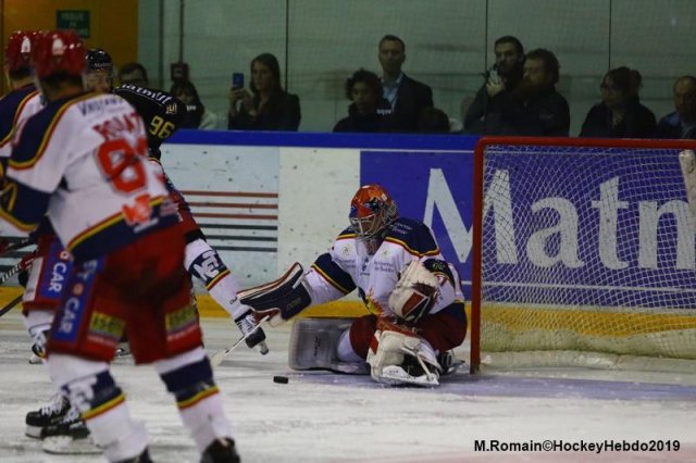 Photo hockey match Rouen - Grenoble  le 30/03/2019