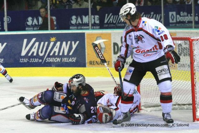 Photo hockey match Grenoble  - Briançon  le 27/03/2009