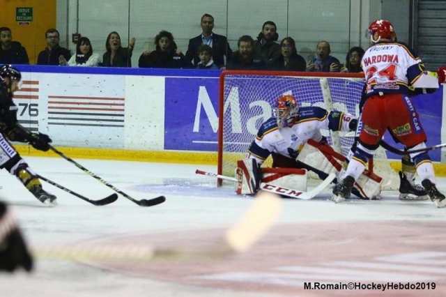 Photo hockey match Rouen - Grenoble  le 30/03/2019