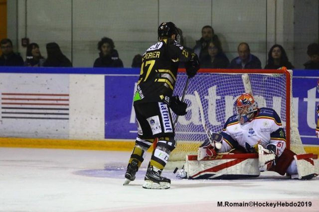 Photo hockey match Rouen - Grenoble  le 30/03/2019