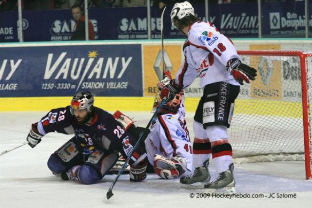 Photo hockey match Grenoble  - Briançon  le 27/03/2009