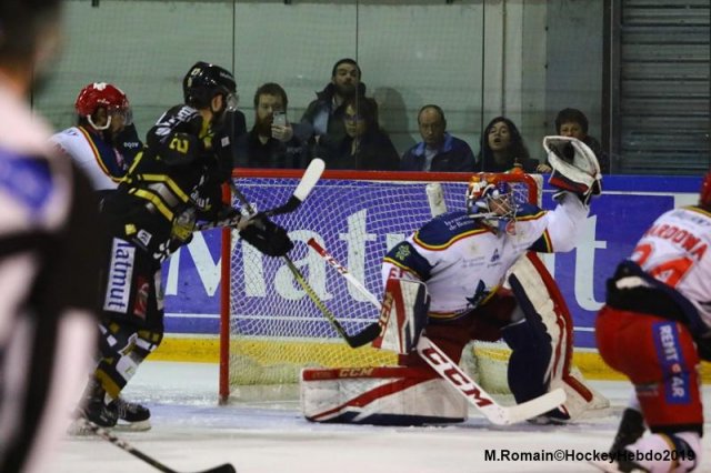 Photo hockey match Rouen - Grenoble  le 30/03/2019