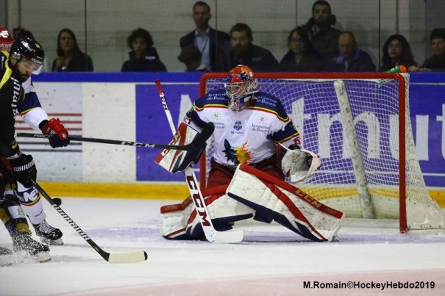 Photo hockey match Rouen - Grenoble  le 30/03/2019