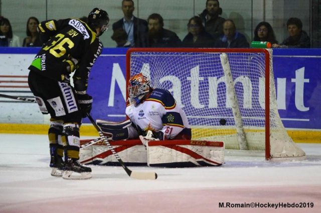Photo hockey match Rouen - Grenoble  le 30/03/2019