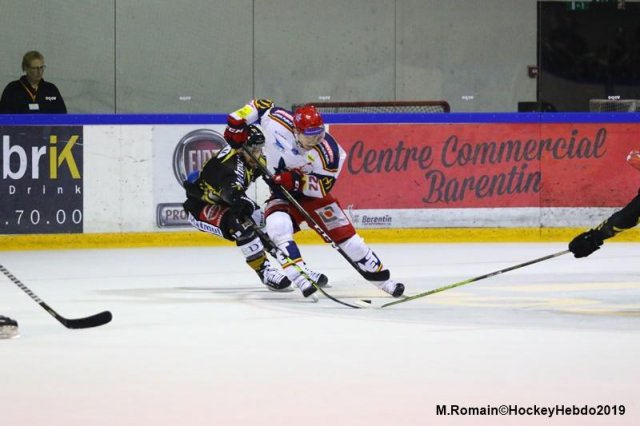 Photo hockey match Rouen - Grenoble  le 30/03/2019