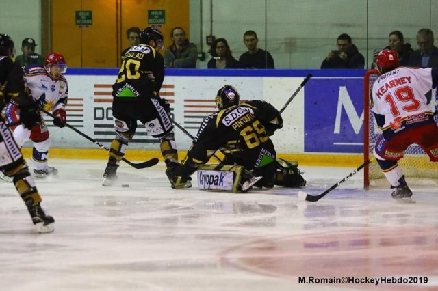 Photo hockey match Rouen - Grenoble  le 30/03/2019