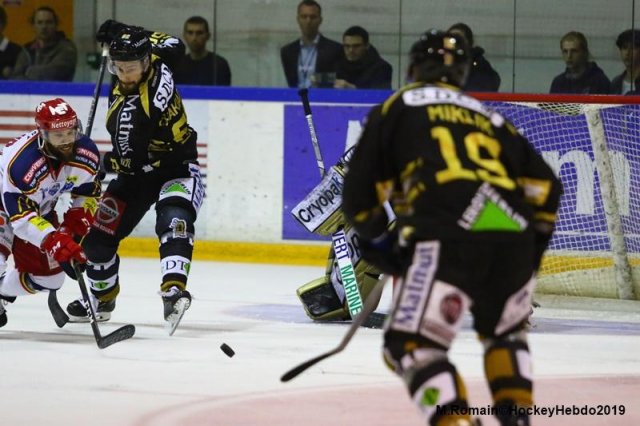 Photo hockey match Rouen - Grenoble  le 30/03/2019