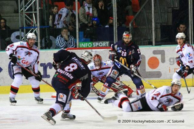 Photo hockey match Grenoble  - Briançon  le 27/03/2009