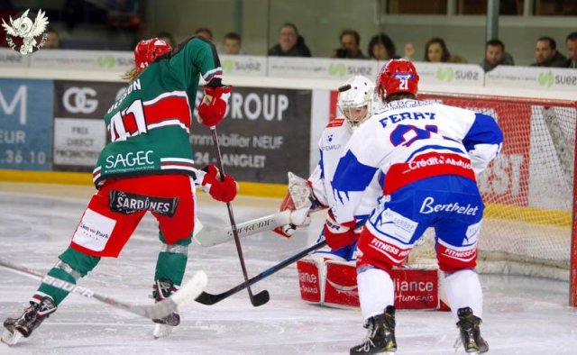 Photo hockey match Anglet - Lyon le 29/03/2019