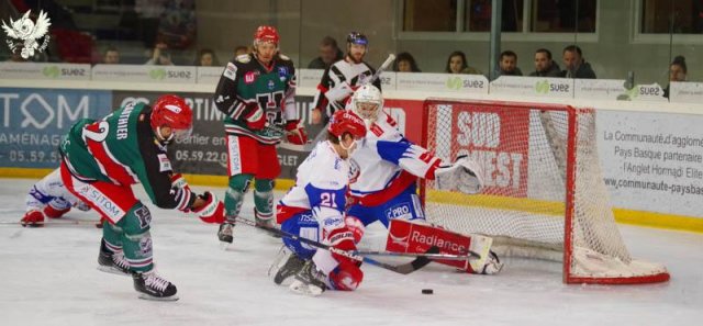 Photo hockey match Anglet - Lyon le 29/03/2019
